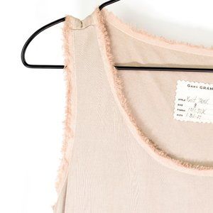 GARY GRAHAM Luxury Silk Designer Layering Tank Top